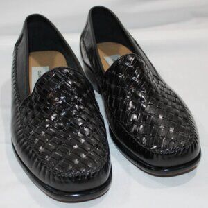 David Taylor Loafers Black Leather Dress Shoes New Men's 8.5 D Oxfords